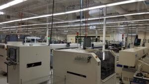 Picture of a PCB manufacturing operation