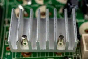 PCB heat dissipation techniques can include passive components like a convection heat sink.