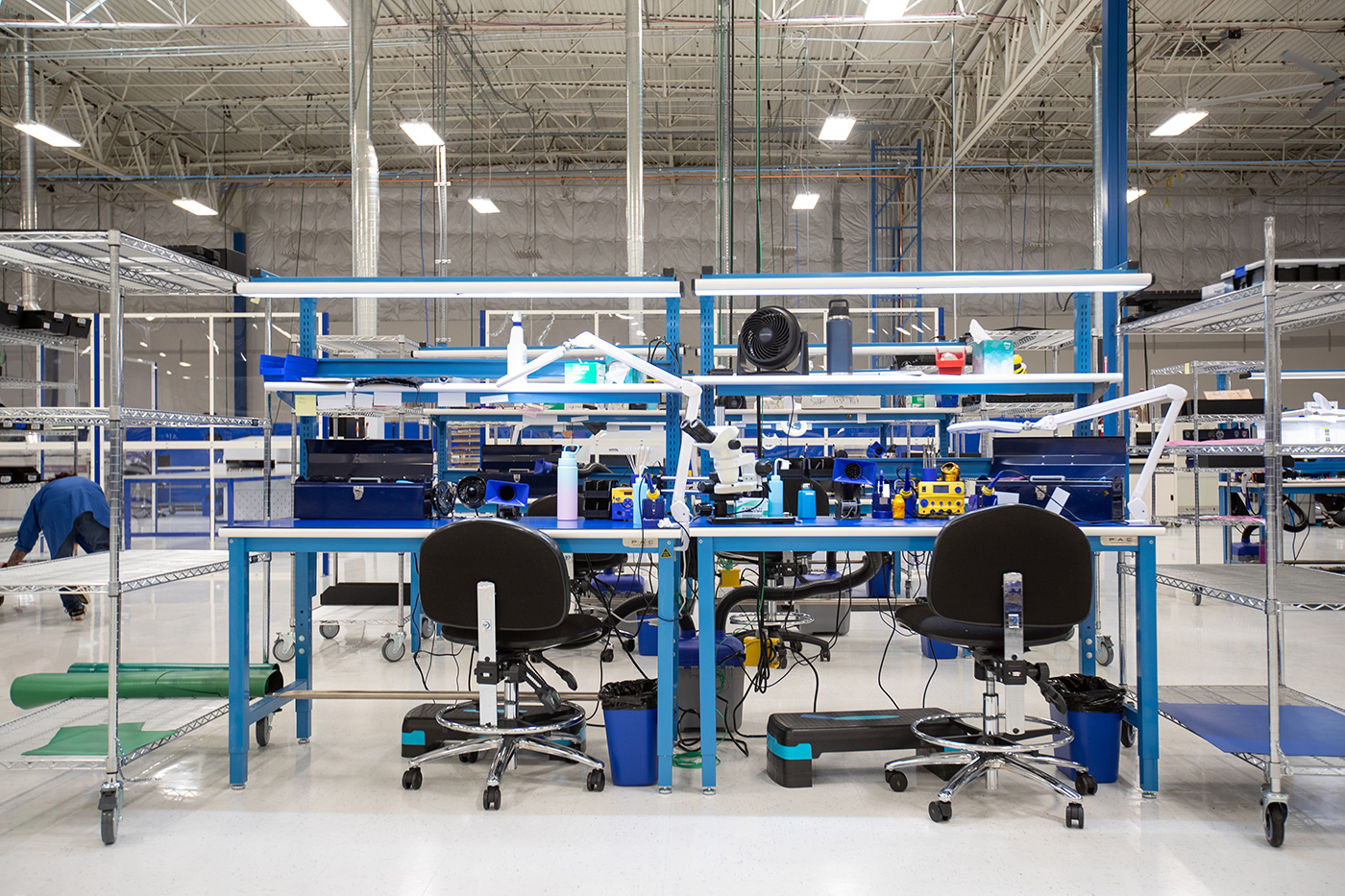 Flex circuit board assembly simplifies testing and system integration compared to traditional wire harness technology